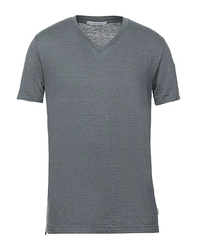 CROSSLEY T-shirt basique Plomb 96% Lin, 4% Élasthanne