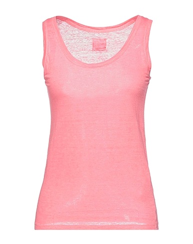 120% LINO Tank top Coral 100% Linen