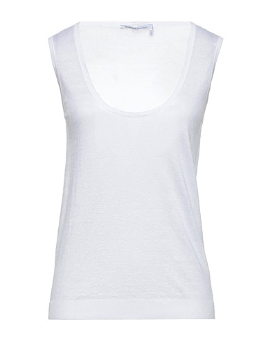 AGNONA Top White 70% Linen, 30% Silk