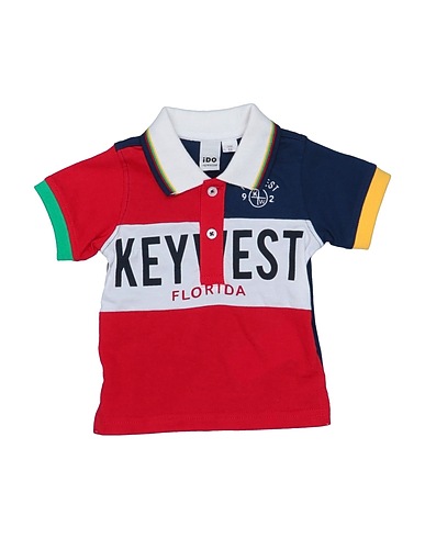 iDO Polo shirt Red 100% Cotton
