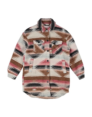 KIDS ONLY Patterned shirts & blouses Light grey 100% Polyester