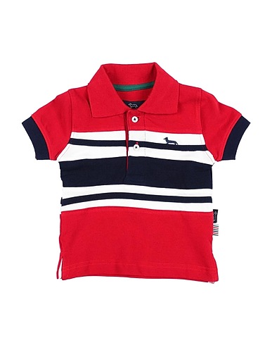 HARMONT & BLAINE Polo shirt Red 100% Cotton