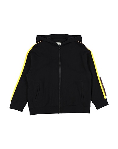 FENDI Hooded track jacket  Black 100% Cotton