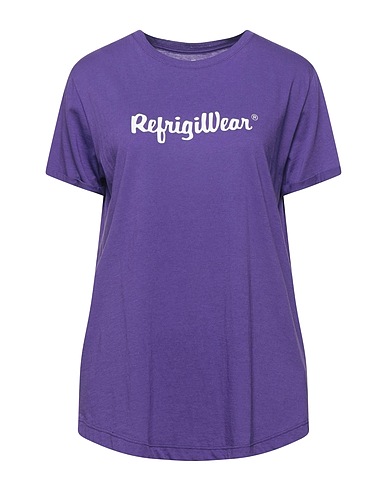 REFRIGIWEAR T-Shirt Violett 50% Baumwolle, 50% Modal