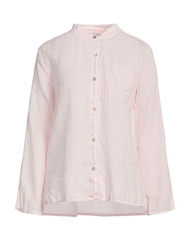 CROSSLEY Linen shirt Light pink 100% Linen