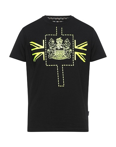 AQUASCUTUM ACTIVE T-shirt Black 95% Cotton, 5% Elastane