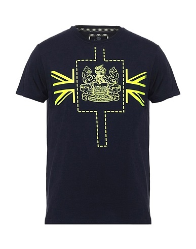 AQUASCUTUM ACTIVE T-shirt Blu notte 95% Cotone, 5% Elastan