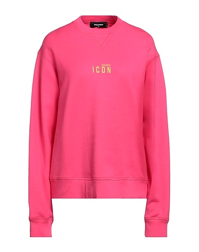 DSQUARED2 Felpa Magenta 100% Cotone, Elastan