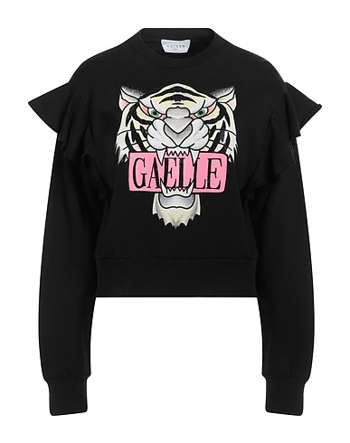 GAëLLE Paris Sweatshirt Black 100% Cotton