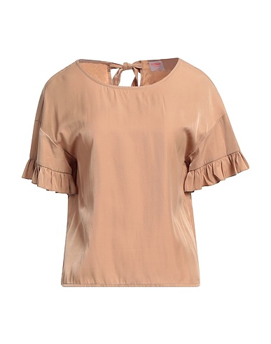 SUN 68 Top Light brown 55% Viscose, 45% Polyester