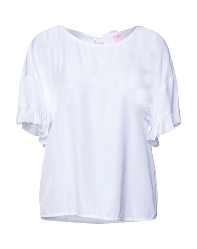 SUN 68 Top White 55% Viscose, 45% Polyester