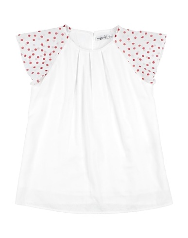 TO BE TOO Top Bianco 100% Cotone