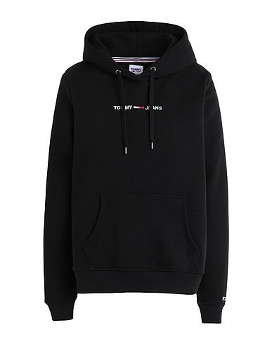 TOMMY JEANS Hoodie TJW LINEAR LOGO HOODIE
 Schwarz 60% Baumwolle, 40% Polyester