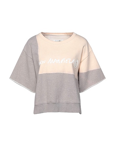 MM6 MAISON MARGIELA Sweatshirt Sand 100% Cotton, Elastane