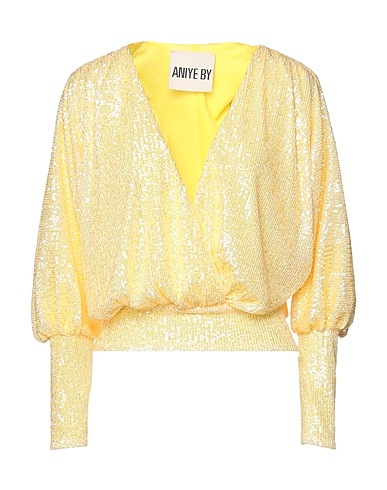 ANIYE BY Top Yellow 93% Polyester, 7% Elastane