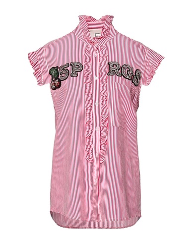 5 PROGRESS Striped shirt Fuchsia 100% Polyester