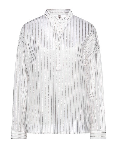 MANILA GRACE Top White 58% Cotton, 34% Polyamide, 8% Polyester