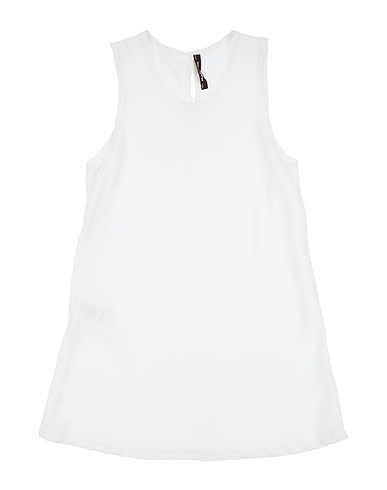 MANILA GRACE Top White 100% Polyester, Cotton, Elastane