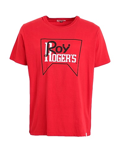 ROŸ ROGER'S T-shirt Red 100% Cotton
