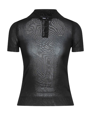 DSQUARED2 Polo Nero 100% Viscosa