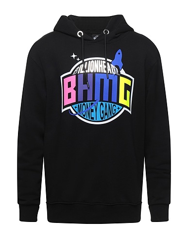 BHMG Hooded sweatshirt Black 100% Cotton