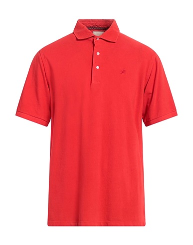 TRAMAROSSA Polo shirt Red 100% Cotton