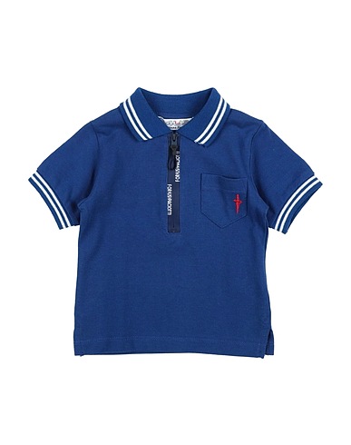 PACIOTTI 4US Polo shirt Blue 100% Cotton