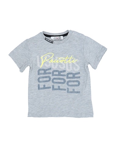 PACIOTTI 4US T-Shirt Hellgrau 50% Baumwolle, 50% Polyester