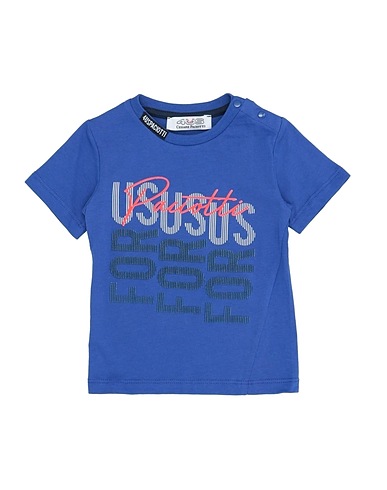 PACIOTTI 4US T-shirt Blue 50% Cotton, 50% Polyester
