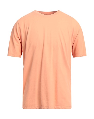 ALPHA STUDIO T-shirt Salmon pink 96% Cotton, 4% Elastane