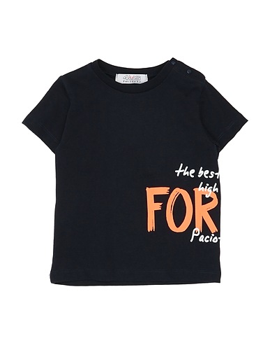 PACIOTTI 4US T-shirt Σκούρο μπλε της νύχτας 100% Βαμβάκι