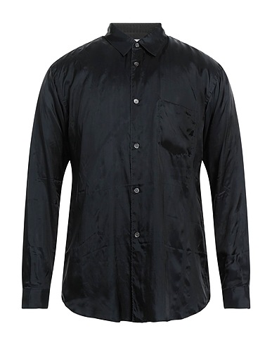 COMME des GARÇONS SHIRT Solid color shirt Black 100% Cupro