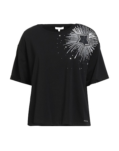 KOCCA T-shirt Black 95% Cotton, 5% Elastane