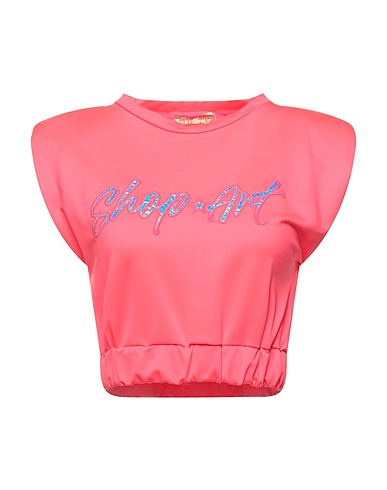 SHOPART Sweatshirt Fuchsia 55% Polyester, 41% Cotton, 4% Elastane