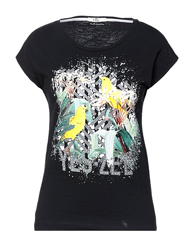 YES ZEE by ESSENZA T-shirt Black 100% Cotton