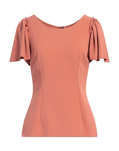 DOLCE&GABBANA Top Ruggine 51% Viscosa, 46% Acetato, 3% Elastan