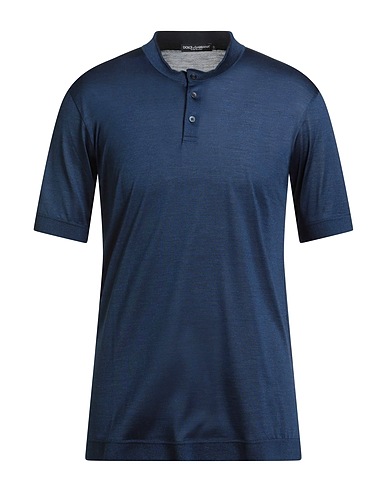 DOLCE&GABBANA T-shirt Blue 100% Silk