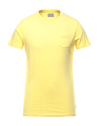 40WEFT T-shirt Giallo 100% Cotone