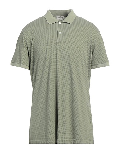 BROOKSFIELD Poloshirt Salbeigrün 100% Baumwolle