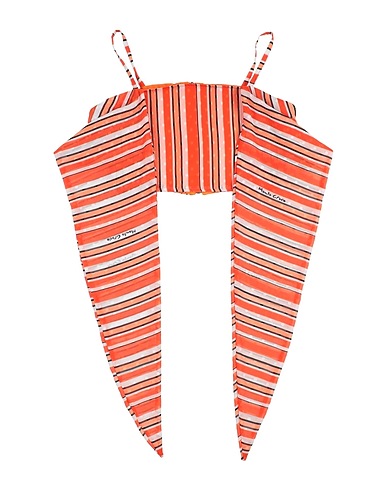 MANILA GRACE Top Orange 90% Cotton, 10% Elastane