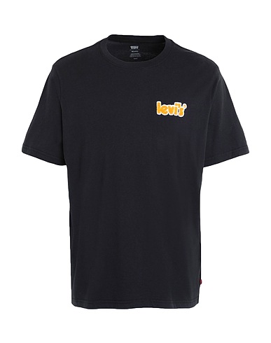 LEVI'S T-shirt GRAPHIC TEES
 Nero 100% Cotone