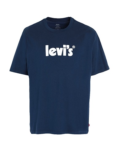 LEVI'S T-shirt SS RELAXED FIT TEE
 Blu notte 100% Cotone