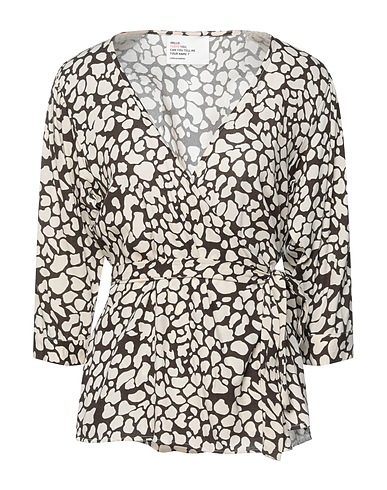LEON & HARPER Top Testa di moro 100% Viscosa