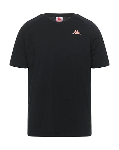 KAPPA T-Shirt Schwarz 100% Baumwolle