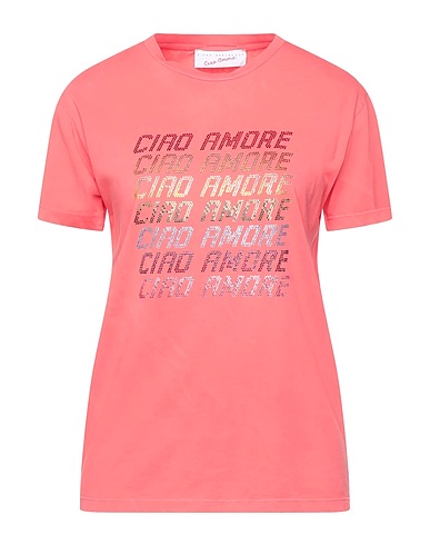 GIADA BENINCASA T-shirt Corallo 100% Cotone