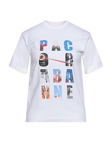 RABANNE T-shirt Bianco 100% Cotone organico