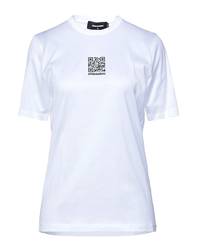 DSQUARED2 Футболка Белый 100% Хлопок