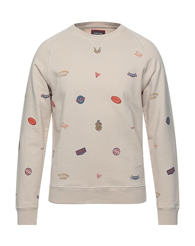 BARBOUR Sweatshirt X TRIUMPH Beige 100% Cotton