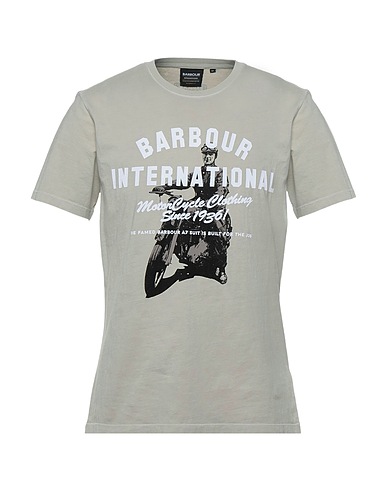 BARBOUR T-shirt Beige 100% Cotton
