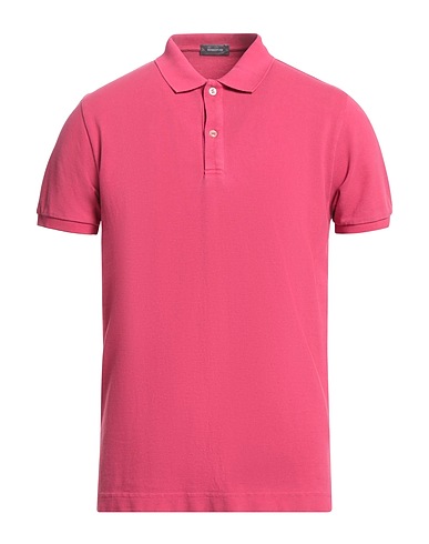 ROSSOPURO Poloshirt Fuchsia 100% Baumwolle